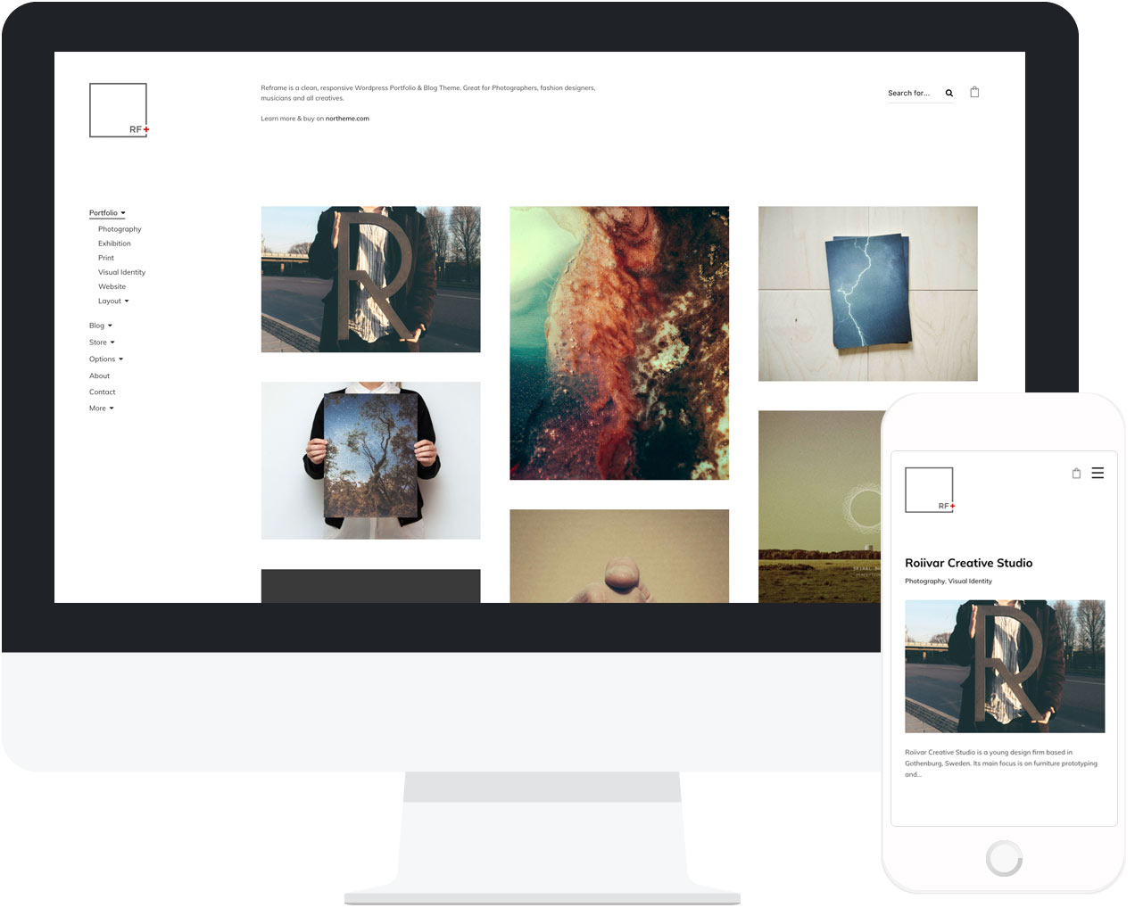 Reframe Plus - Hi-Res WP Theme by Northeme